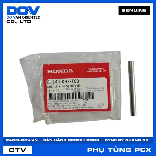CHỐT CÀI KHOANG CHỨA ĐỒ PCX, PCX 125/150 — 81144K97T00