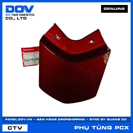 NẮP NHỰA ỐP TAY DẮT SAU*R350C* PCX, PCX 125 — 84152K35V00ZB