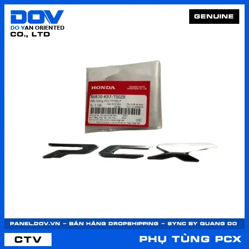 BIỂU TƯỢNG PCX *TYPE1* PCX, PCX 125/150 — 86830K97T00ZB
