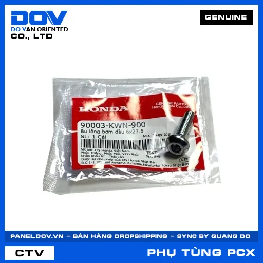 BU LÔNG BƠM DẦU 6X23.5 PCX, PCX 125, PCX 125/150 — 90003KWN900
