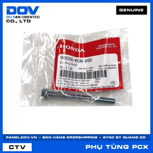 BU LÔNG 6X65 PCX 160 — 90006K0RV00