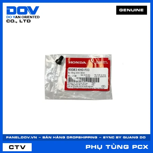 BU LÔNG CHÌM 5MM PCX 160 — 90083K40F00