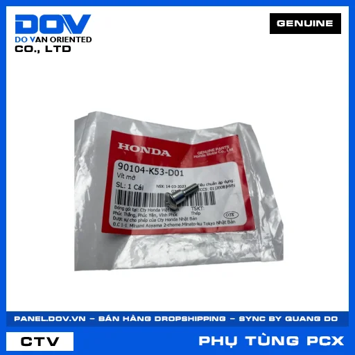 VÍT MỞ PCX, PCX 125, PCX 125/150, PCX 160 — 90104K53D01
