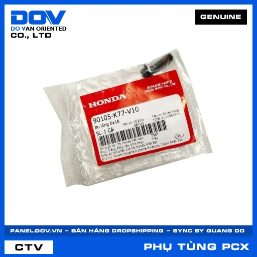 BU LÔNG 6X18 PCX 160 — 90105K77V10