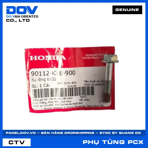 BU LÔNG 6X32 PCX, PCX 125 — 90112KVB900