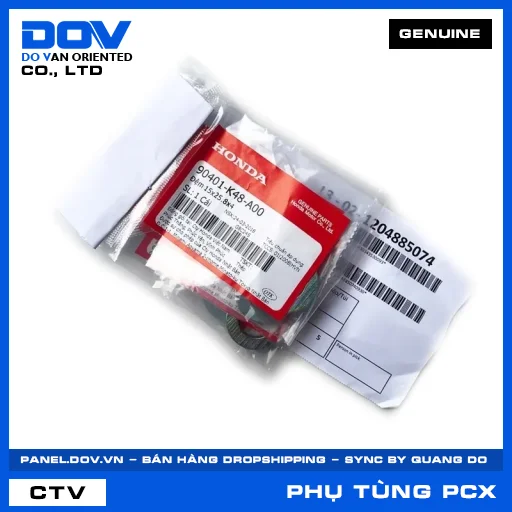ĐỆM 15X25.8X4 PCX, PCX 125/150, PCX 160 — 90401K48A00