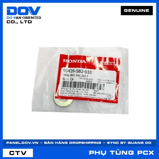 VÒNG ĐỆM 24X12X2.3 PCX — 90439SB2010