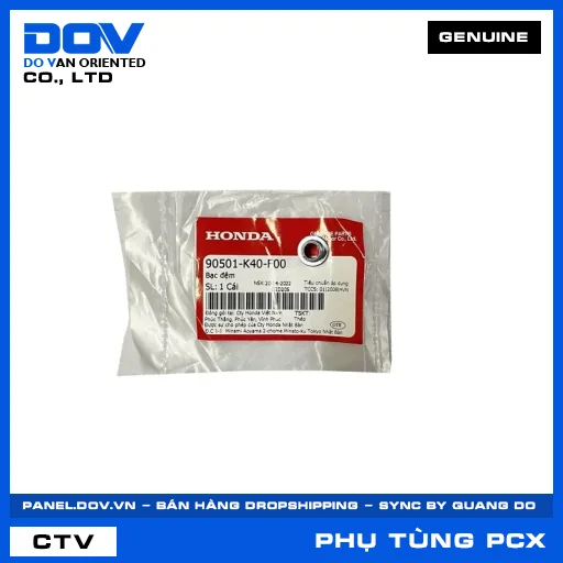BẠC ĐỆM PCX, PCX 125/150, PCX 160 — 90501K40F00