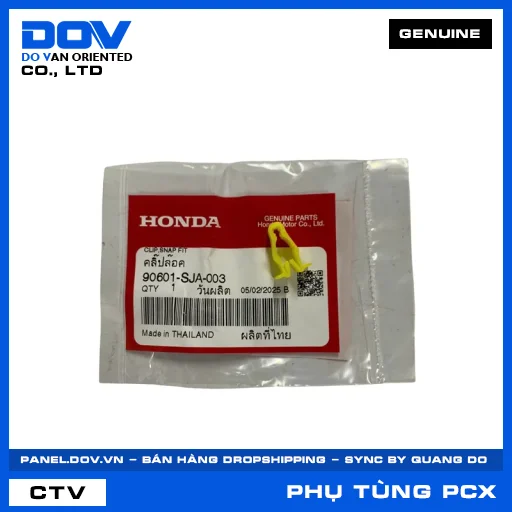 KẸP NẮP SAU TAY LÁI PCX, PCX 125 — 90601SJA003