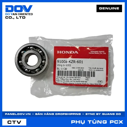 VÒNG BI 6302 PCX, PCX 125 — 91008KZR601