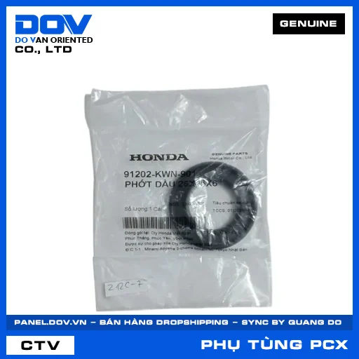 PHỚT DẦU 26X45X6 PCX, PCX 125 — 91202KWN901