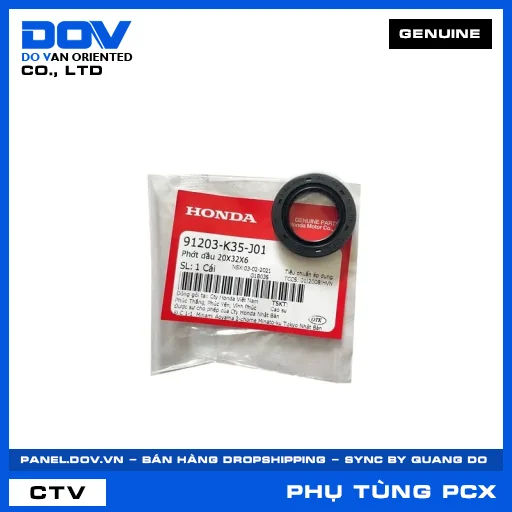 PHỚT DẦU 20X32X6 PCX, PCX 125, PCX 125/150 — 91203K35J01
