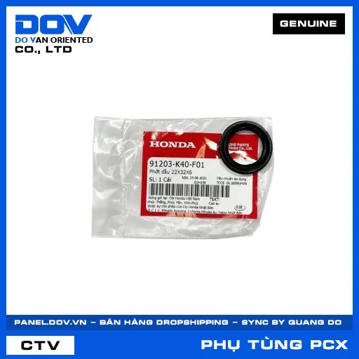 PHỚT DẦU 22X32X6 PCX 160 — 91203K40F01
