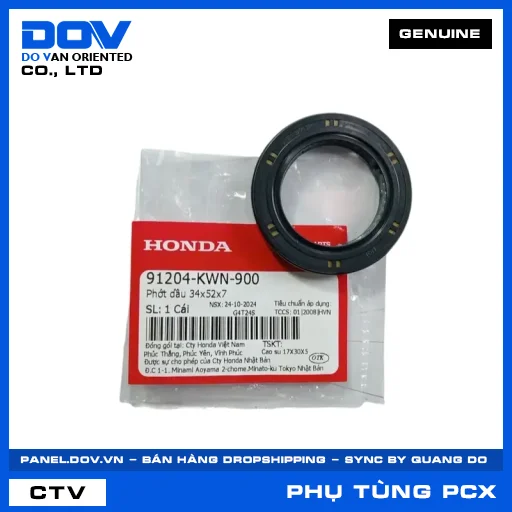 PHỚT DẦU 34X52X7 PCX — 91204KWN900