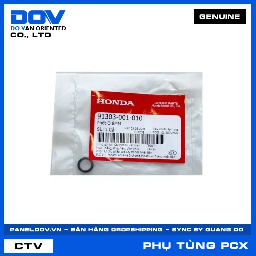 PHỚT O 8MM PCX 160 — 91303001010