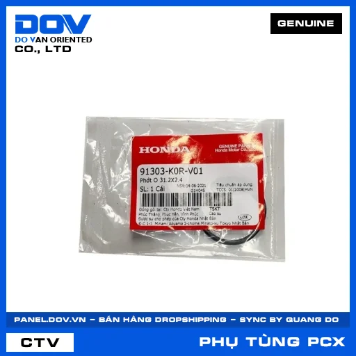PHỚT O 31.2X2.4 PCX 160 — 91303K0RV01