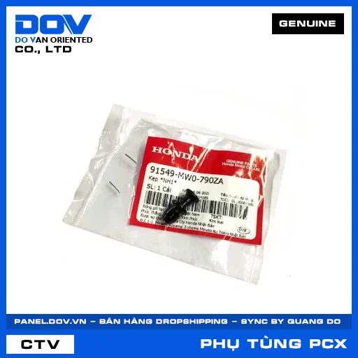 KẸP *NH1* PCX, PCX 125/150, PCX 160 — 91549MW0790ZA