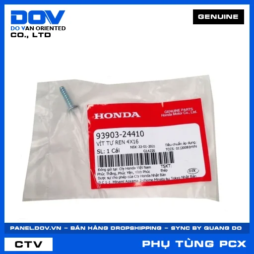 VÍT TỰ REN 4X16 PCX 160 — 9390324410