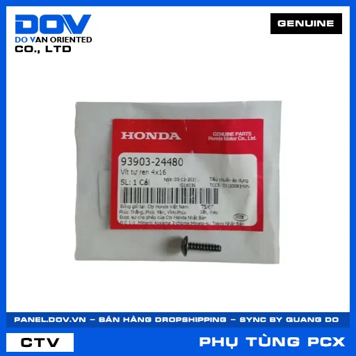 VÍT TỰ REN 4X16 PCX, PCX 125, PCX 160 — 9390324480