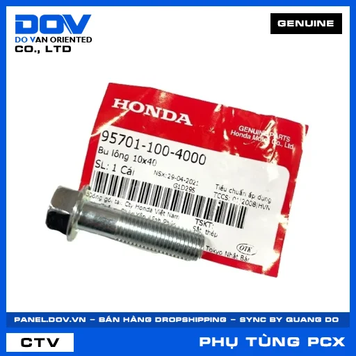 BU LÔNG 10X40 PCX, PCX 125, PCX 125/150, PCX 160 — 957011004000