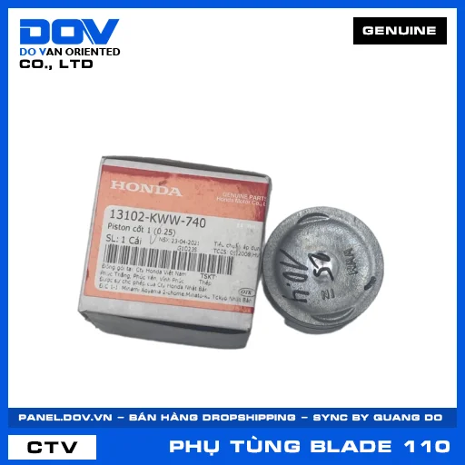 PISTON CỐT 1 (0.25) BLADE 110 — 13102KWW740