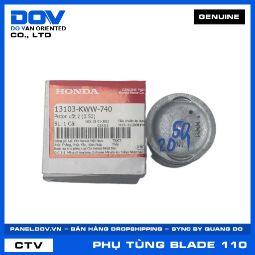 PISTON CỐT 2 (0.50) BLADE 110 — 13103KWW740
