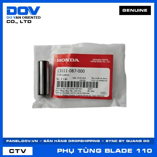 CHỐT PISTON BLADE 110 — 13111087000