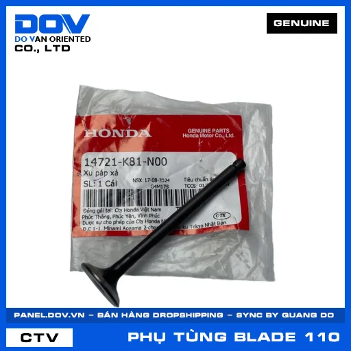 XU PÁP XẢ BLADE 110 — 14721K81N00
