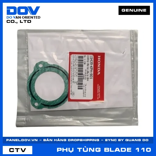 Gioăng nắp lọc dầu ly tâm (lọc nhớt) BLADE 110 — 15439KPH901
