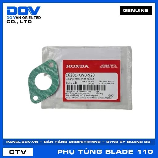 GIOĂNG CÁCH NHIỆT CỔ HÚT BLADE 110 — 16201KWB920