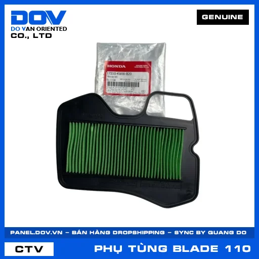 TẤM LỌC KHÍ (lọc gió) BLADE 110 — 17210KWWB20