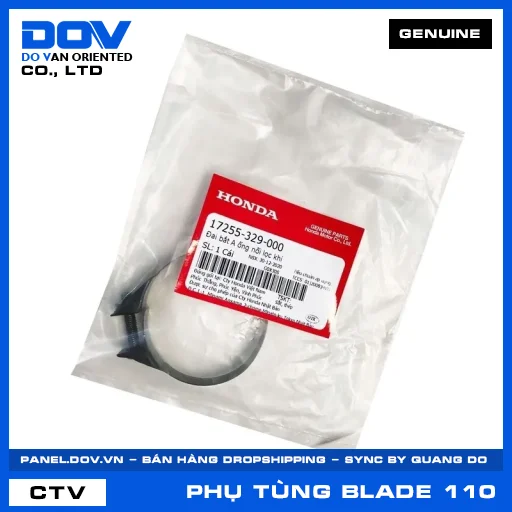 ĐAI BẮT A ỐNG NỐI LỌC KHÍ (lọc gió) BLADE 110 — 17255329000