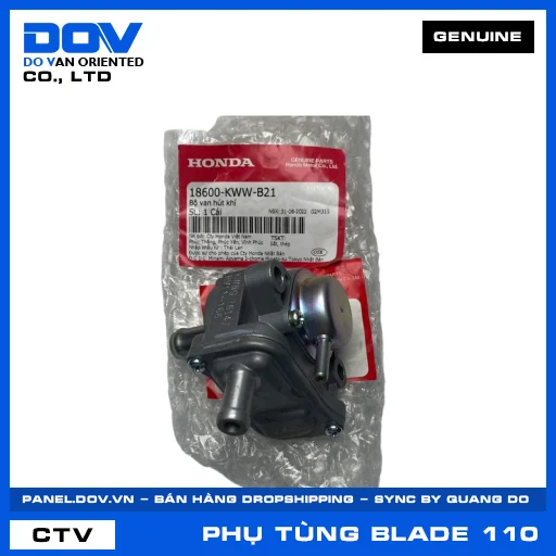 Bộ van hút khí BLADE 110 — 18600KWWB21