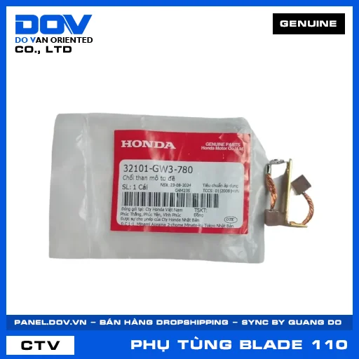 CHỔI THAN MÔ TƠ ĐỀ BLADE 110 — 32101GW3780