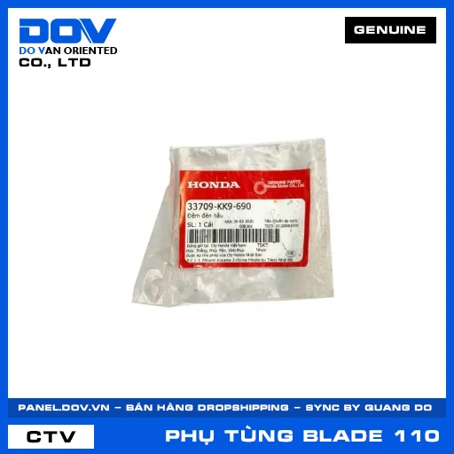 ĐỆM ĐÈN HẬU BLADE 110 — 33709KK9690