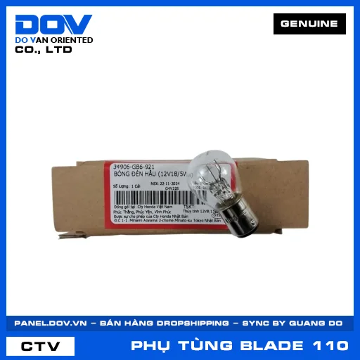 BÓNG ĐÈN HẬU (12V18/5W) BLADE 110 — 34906GB6921