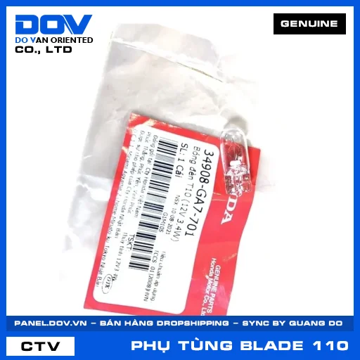 Bóng đèn T10 (12V 3.4W) BLADE 110 — 34908GA7701