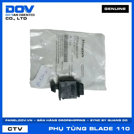 CÔNG TẮC ĐÈN XI NHAN (đèn báo rẽ) BLADE 110 — 35200K03N31