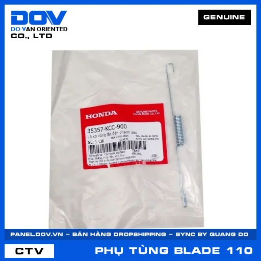 LÒ XO CÔNG TẮC ĐÈN PHANH SAU (thắng) BLADE 110 — 35357KCC900