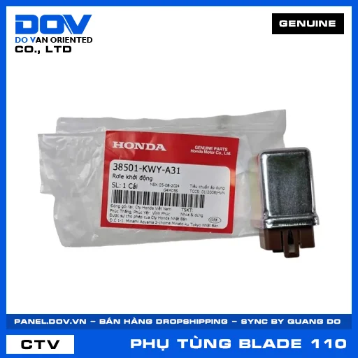 RƠLE KHỞI ĐỘNG BLADE 110 — 38501KWYA31