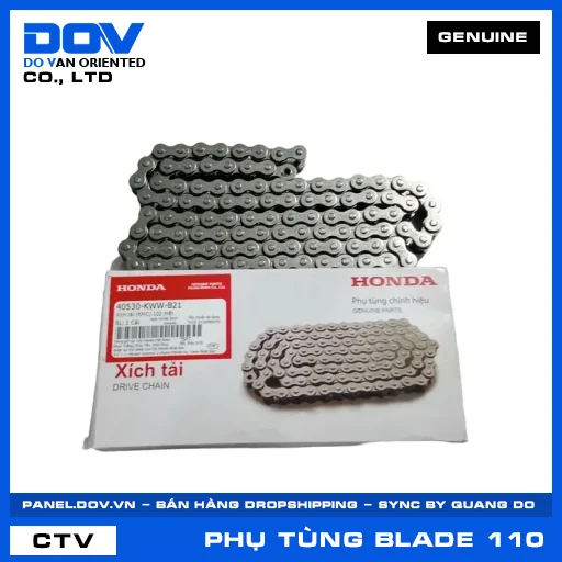 XÍCH TẢI (KMC) 102 MẮT (sên) BLADE 110 — 40530KWWB21
