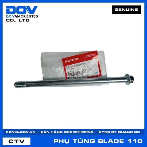 TRỤC BÁNH XE SAU BLADE 110 — 42301KWW640