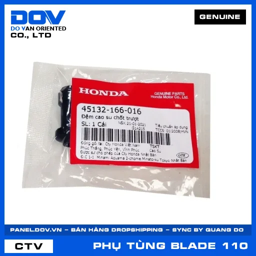 Đệm cao su chốt trượt BLADE 110 — 45132166016