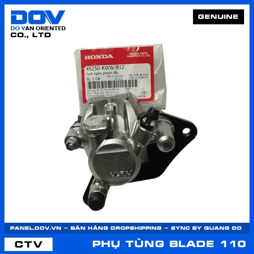 CỤM NGÀM PHANH DẦU (thắng) BLADE 110 — 45250KWWB12