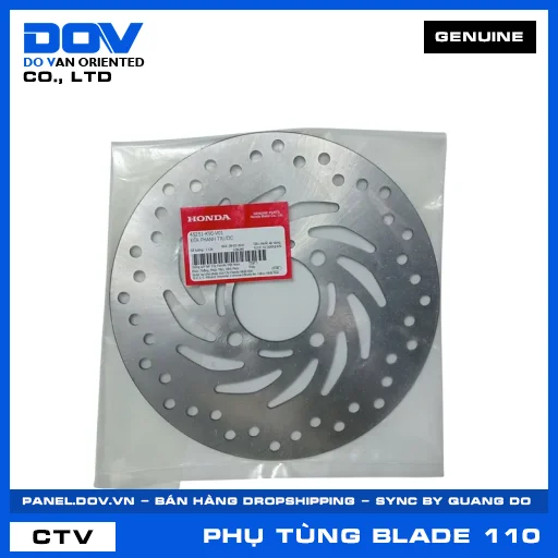 ĐĨA PHANH TRƯỚC (đĩa thắng) BLADE 110 — 45251K90V01