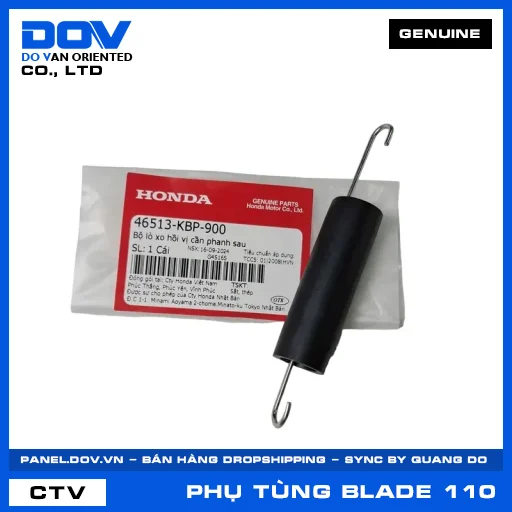 BỘ LÒ XO HỒI VỊ CẦN PHANH SAU (thắng) BLADE 110 — 46513KBP900