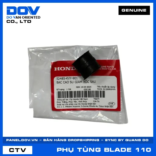 BẠC CAO SU GIẢM XÓC SAU (phuộc) BLADE 110 — 52485KVY901
