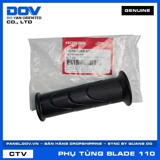 TAY NẮM BÊN TRÁI BLADE 110 — 53166KWB600