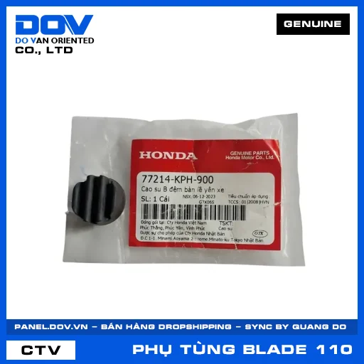 CAO SU B ĐỆM BẢN LỀ YÊN XE BLADE 110 — 77214KPH900