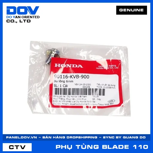 BU LÔNG 6MM BLADE 110 — 90116KVB900